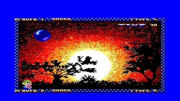 AMSTRAD CPC ZapTBalls GAME Demo ~ PANG CLONE ELMSOFT GAME SERVICE PD UK 128K 1992  Original DEMO