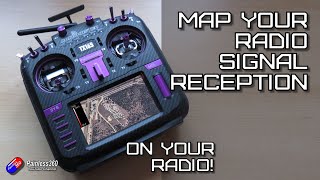 Map your signal strength on your TX16s using this LUA script!
