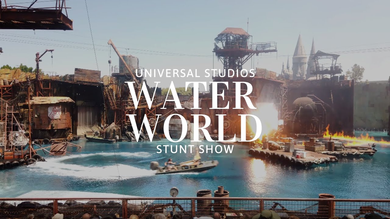 Universal Studios Hollywood Water World Stunt Show July 2019 - YouTube