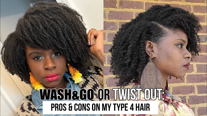 Wash & Go OR Twist Out | The Pros & Cons on MY Type 4 Hair