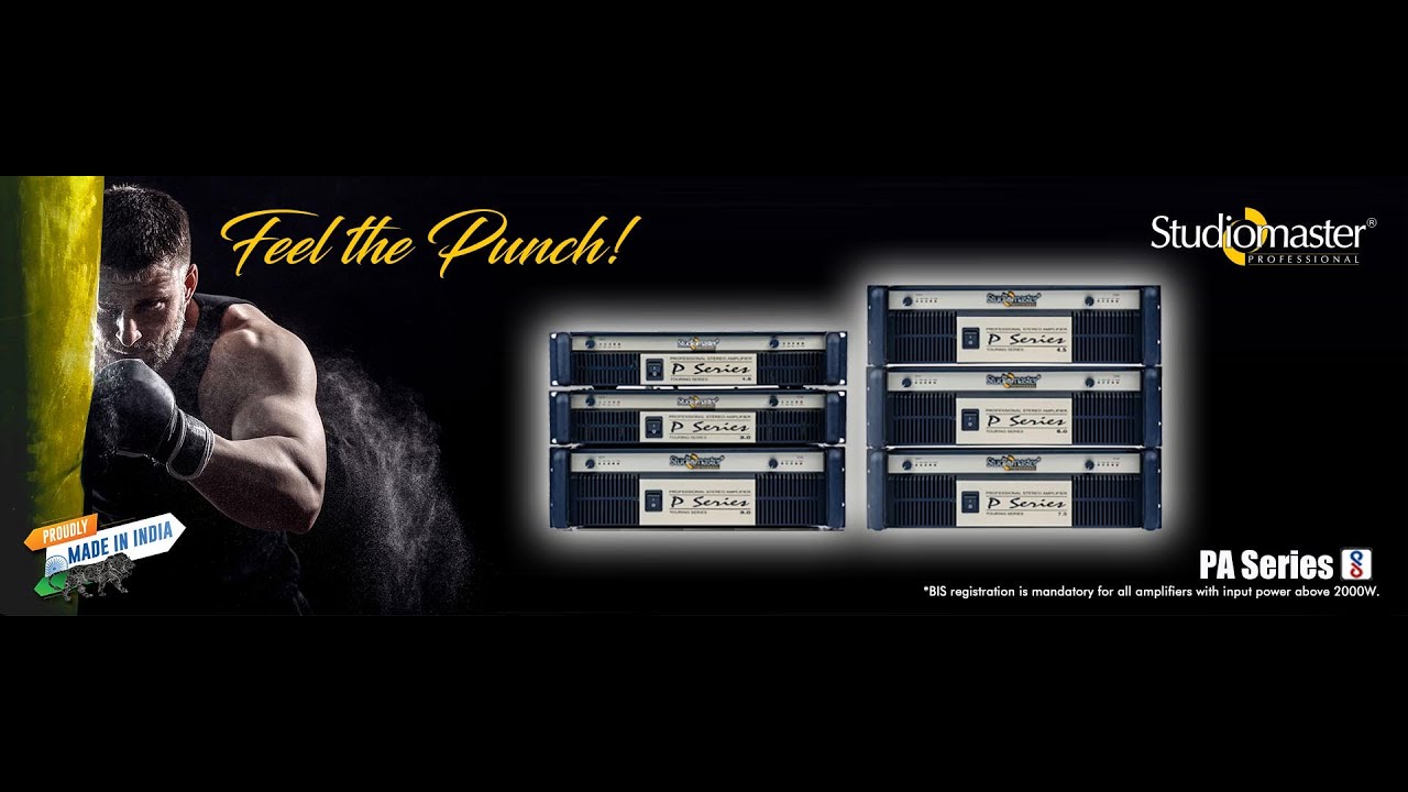 Studiomaster PA 10.0  - Feel the Punch!