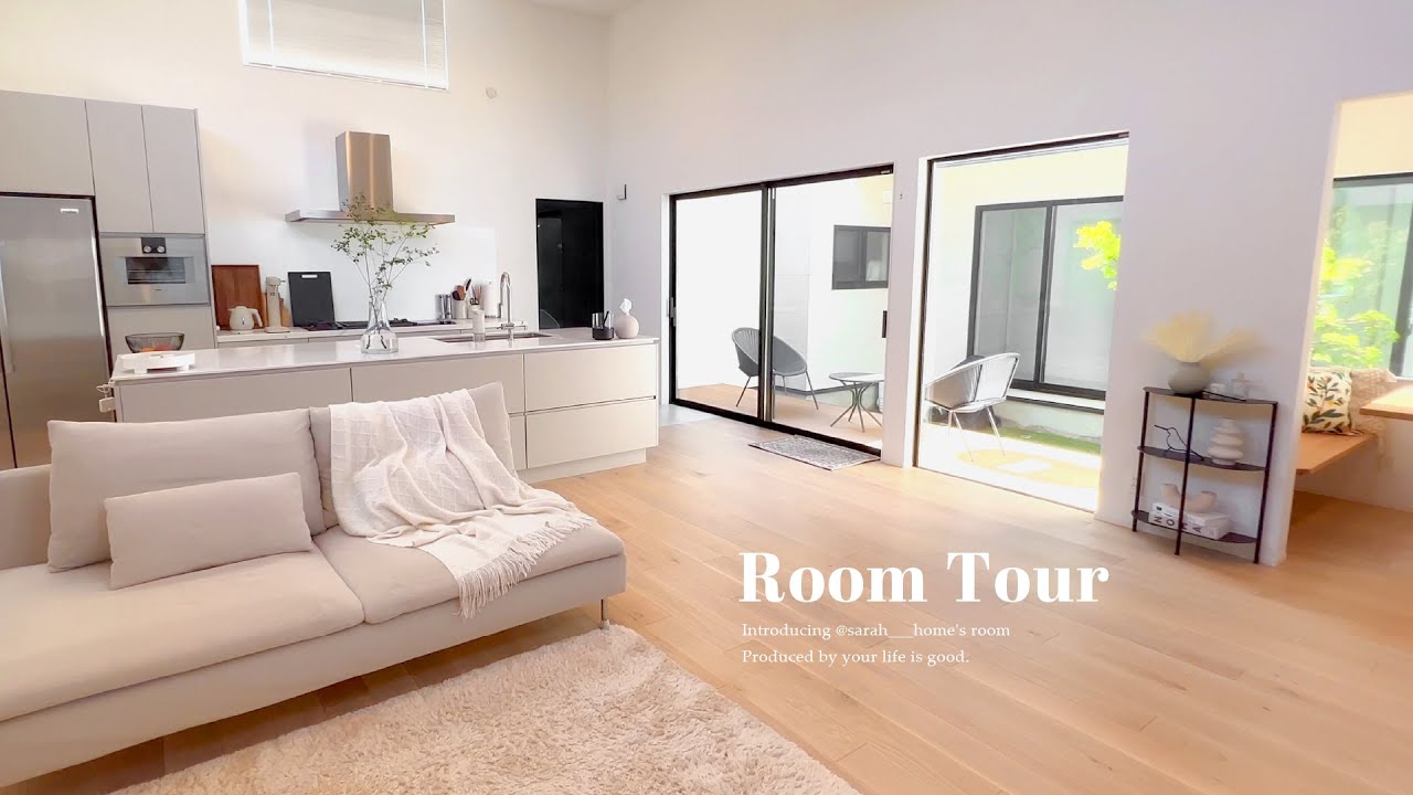 SUB【Room tour】Luxury home with private courtyard