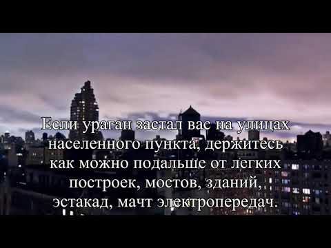 Что делать, если вы оказались на улице во время урагана краткая инструкция  — Статья