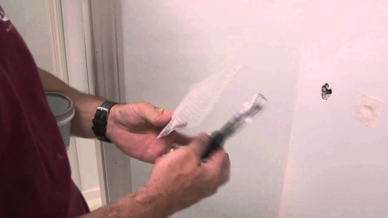 How To Cover Holes In Wall With A Repair Patch - Making Manzanita