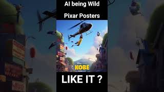 AI being Wild (Pixar Posters) Part 1 #shorts