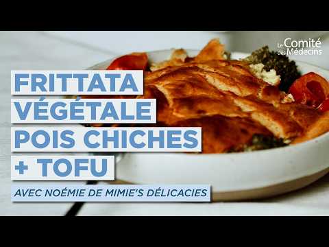 Recette facile de frittata aux légumes et tofu soyeux – Power Foods Diet
