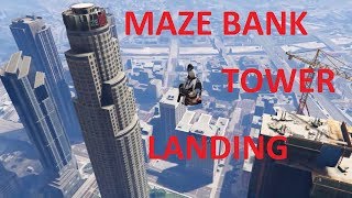 Gta 5 The Maison Bank Tower Jump - An Epic Motorcycle Stunt