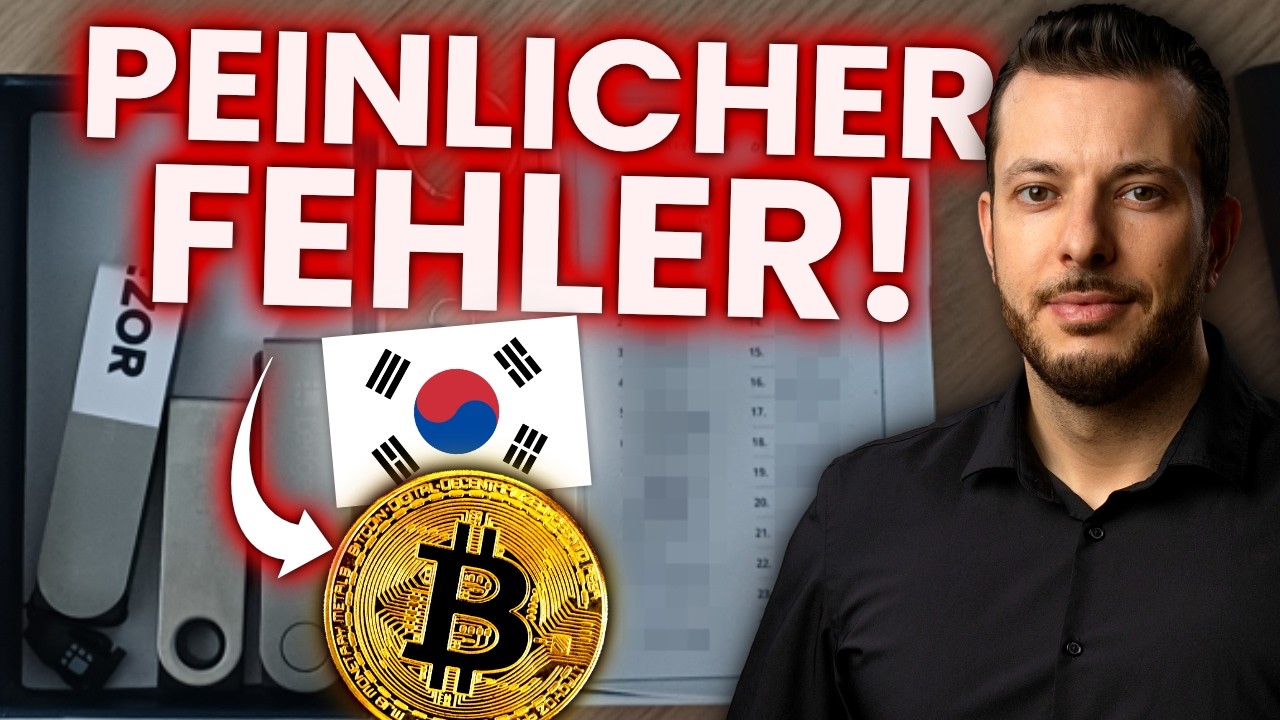 BEHÖRDE LEAKT PRIVATE KEYS in PRESSEMITTEILUNG! 🤦‍♂️ Nächster KRYPTO-FAIL in SÜDKOREA! 😂