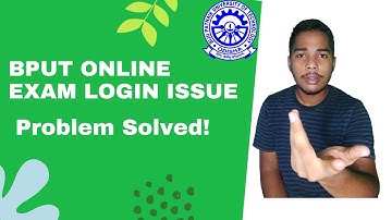 Bput online exam login problem|| Solution of the problem||Watch now