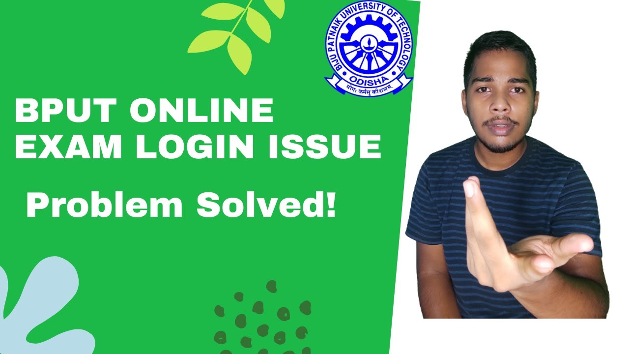 Bput online exam login problem|| Solution of the problem||Watch now