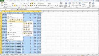 How Productive are you - Mouse Clicks Versus Keyboard Shortcuts in Excel