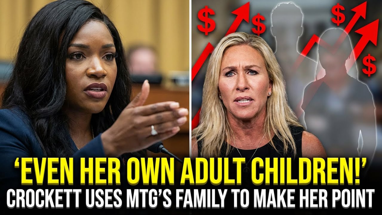 «Даже собственные взрослые дети...»: Джасмин Крокетт использует семью MTG, чтобы доказать свою то...