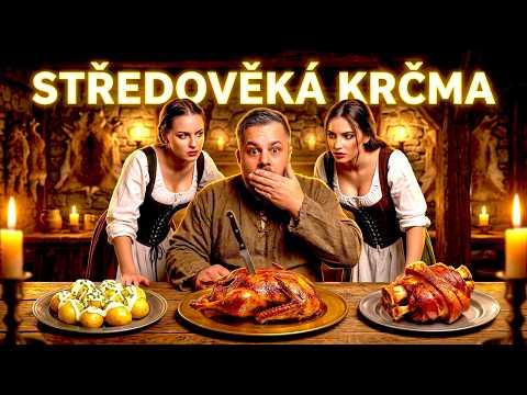 KONEČNĚ! Úžasná STŘEDOVĚKÁ KRČMA v Písku! TADY SE S TEBOU NEMAZLÍ!