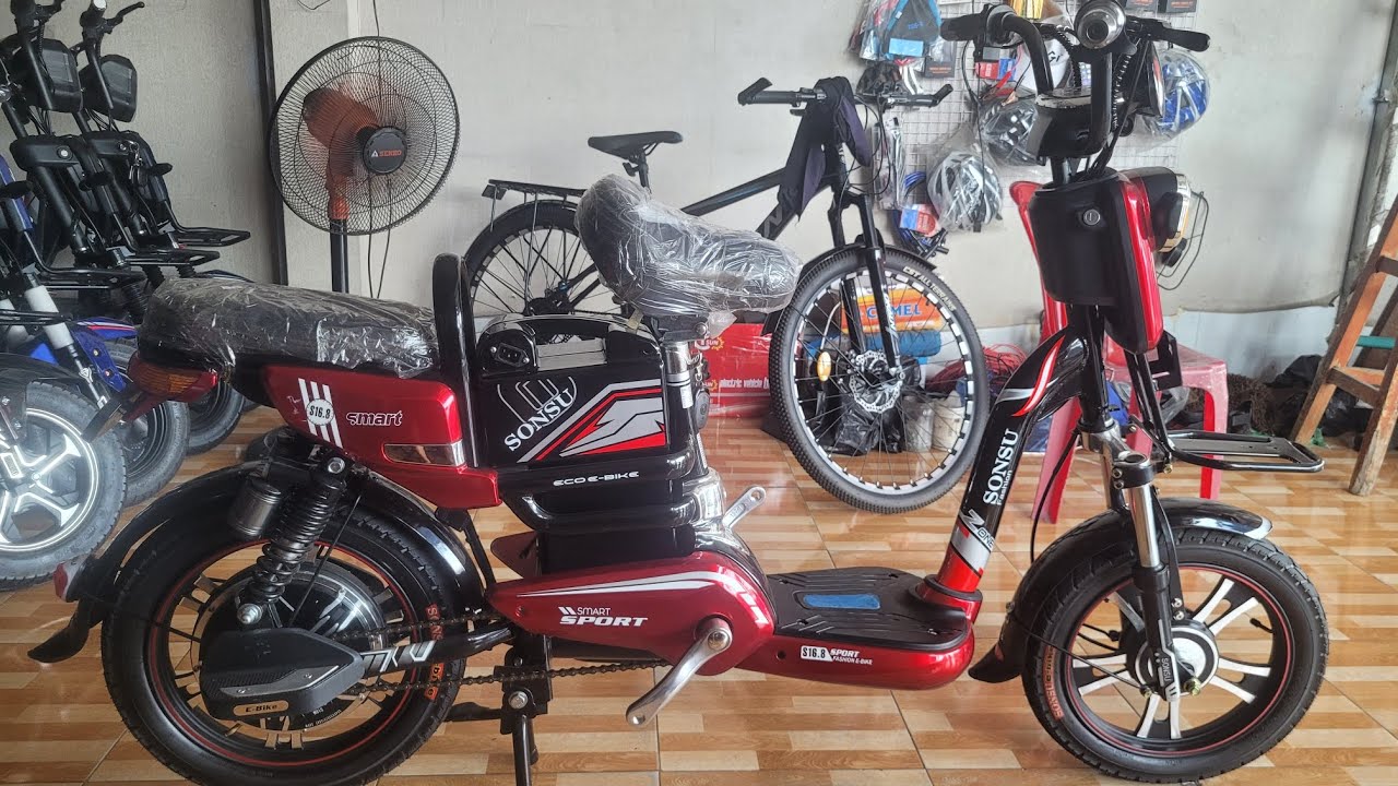 XE ĐẠP ĐIỆN SONSU S16.8 - HÌNH ẢNH,TÍNH NĂNG SẢN PHẨM, CHẾ ĐỘ BẢO HÀNH ...