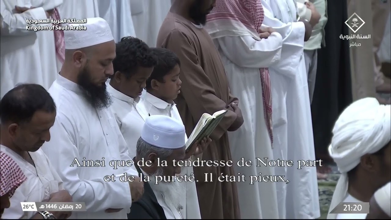 صلاة التراويح للشيخ محمد برهجي ليلة 21 رمضان 1446هـ - الثلاث التسليمات الأولى