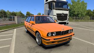 BMW 3-Series E30 Touring 🚐 | Realistic Steering Wheel Gameplay | ETS2 1.60 BMW 3-Series E30 Touring 🚐 | Realistic Steering Wheel Gameplay | ETS2 1.60