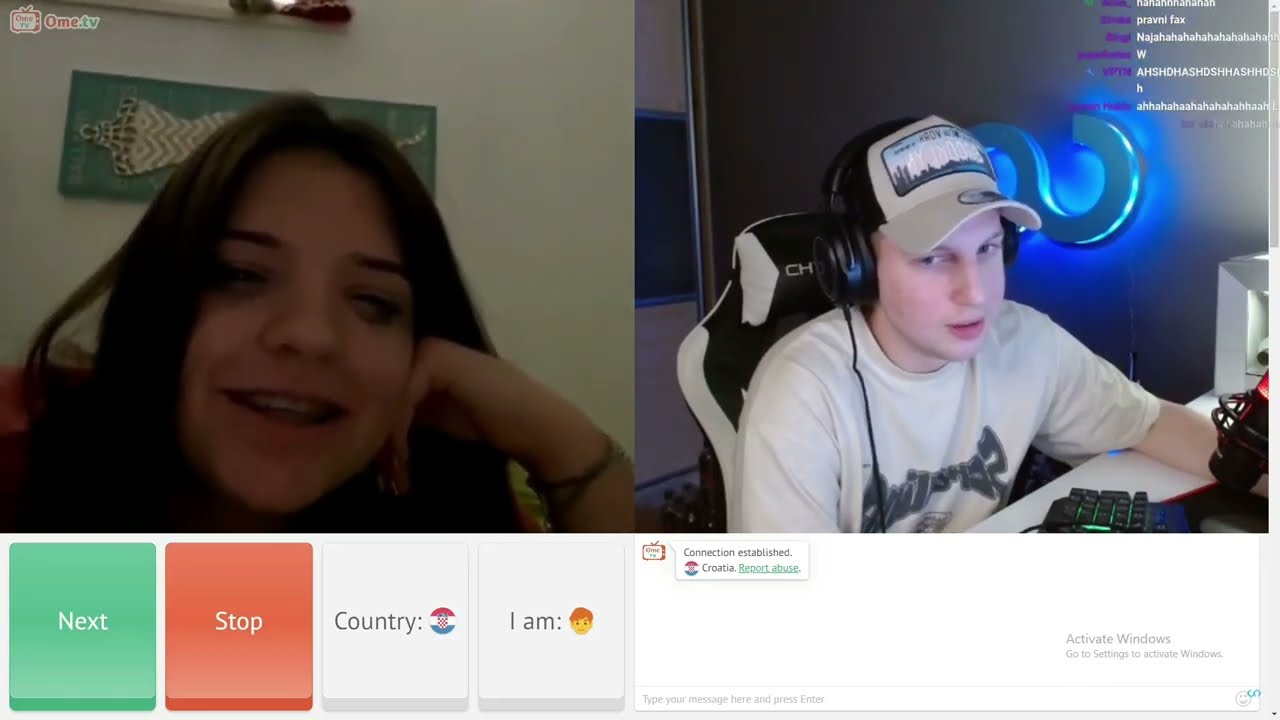 Chesa i djevojka koja želi da ga TUŽI radi Omegle-a?