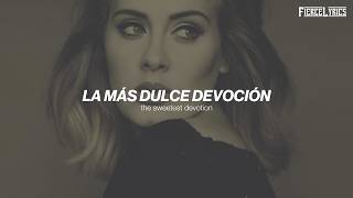 Adele - Sweetest Devotion | español + lyrics
