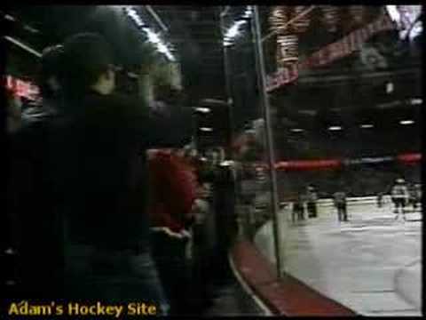Derek Boogaard vs Eric Godard(hockeyfig...