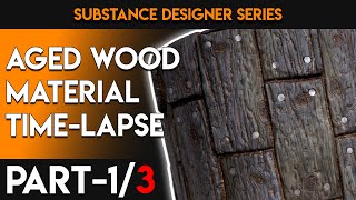 Aged Wood Material - Creating basic shapes: Part-1