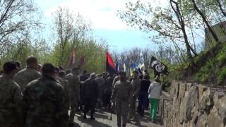 Правий сектор в Чигирині, Холодний Яр, 25.04.2015