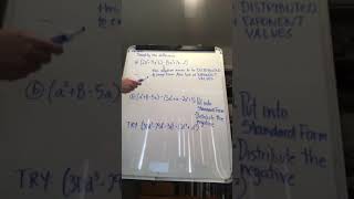 Adding & Subtracting Polynomials: Part 3 of 3