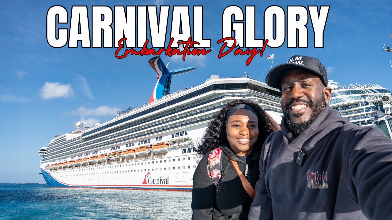 Carnival Glory Embarkation Day: Fun Starts Here!