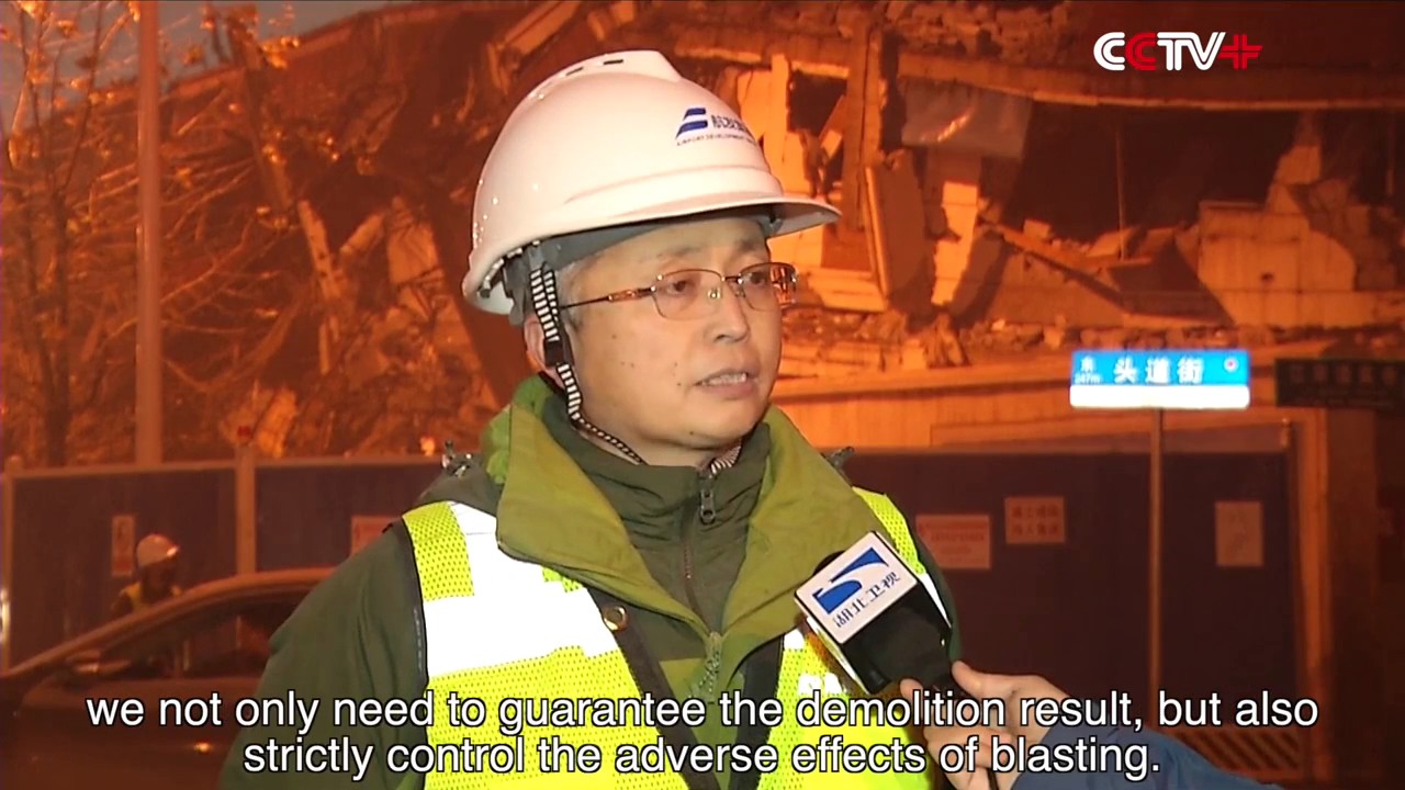 goalhd 19 Buildings Demolished by Blasts at One Time in central China City