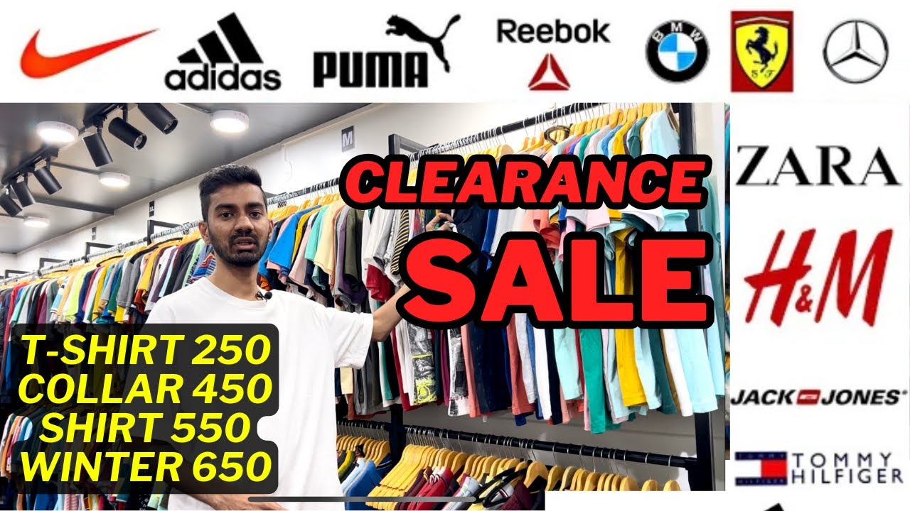 🔥🤩 💯% Original Surplus Clothes Rs 250, Clearance Sale, Big Brands  Retail