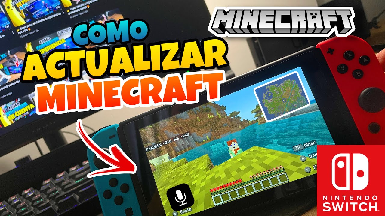 👉 Como ACTUALIZAR MINECRAFT en NINTENDO SWITCH 🔥 2024 - YouTube