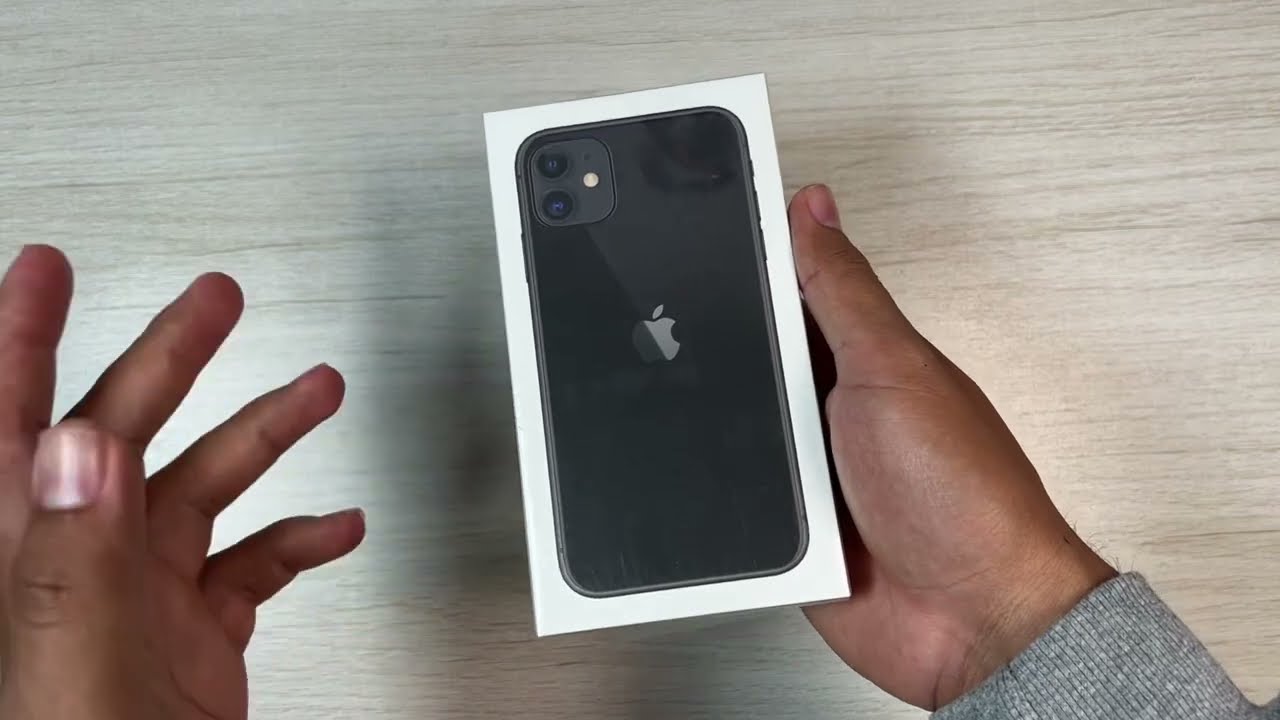 Apple iPhone 11 Preto 128Gb - Unboxing - YouTube