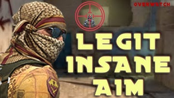 He Looks Legit But His Aim is INSANE! CSGO OVERWATCH