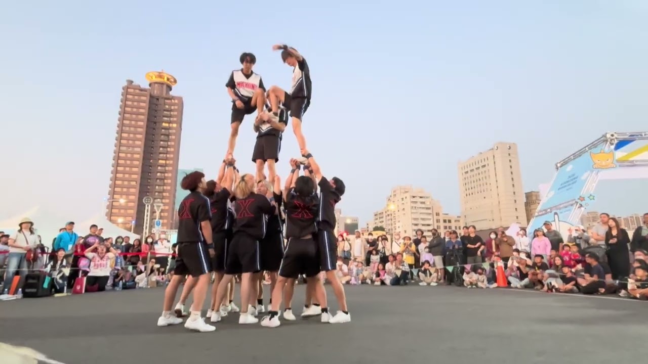 高雄冬日遊樂遊-東京都立大學男子啦啦隊1