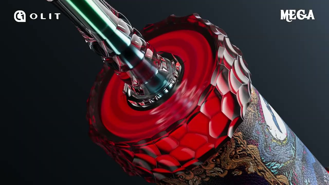 OLIT Hookalit Mega 150K Disposable Hookah Kit & Vape