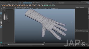 Basic Hand Modelling in Maya
