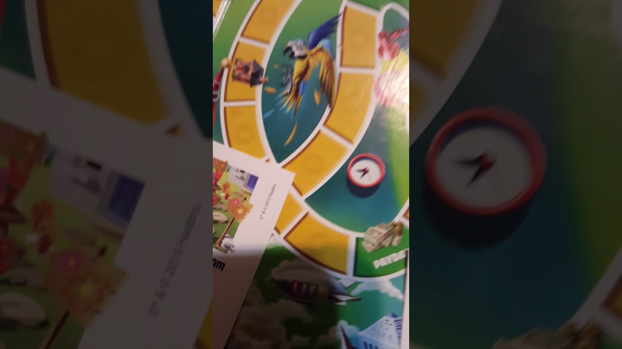 the game of life board game (irl) YouTube