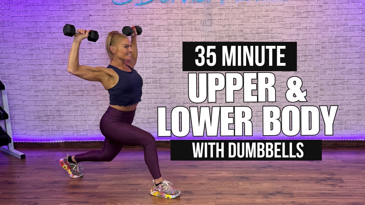 35-минутная тренировка стоя для укрепления верхней и нижней части тела