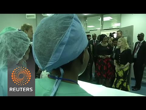 Madonna officially opens pediatric unit in Malawi - Madonna officially opens pediatric unit in Malawi