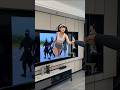 girl out from tv viral video 🤣 #funny #funnyvideo