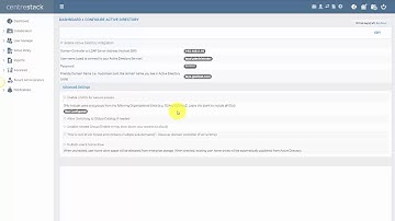 Active Directory Integration