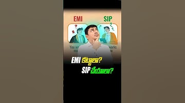 EMI or SIP? #shorts #emi #sip #homeloan #mutualfunds