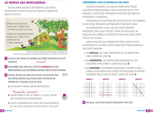 Regras do Jogo worksheet