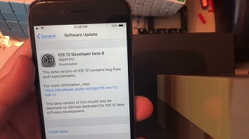iOS 12 beta 8 released what’s new (build number 16A5357b)