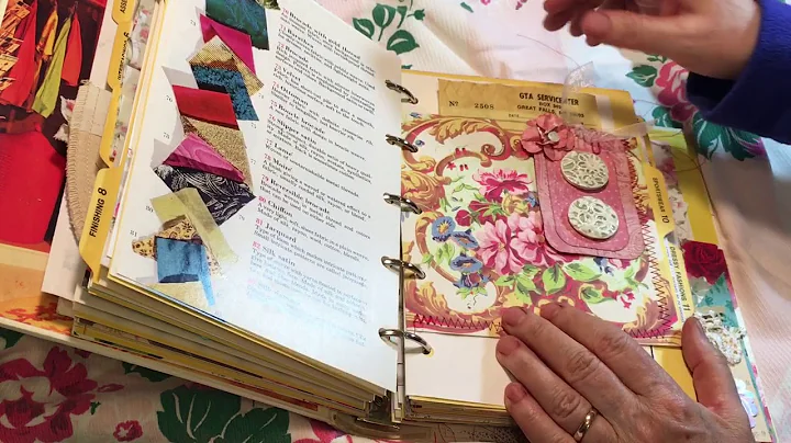 Five Ring Binder Sewing Journal for Gail