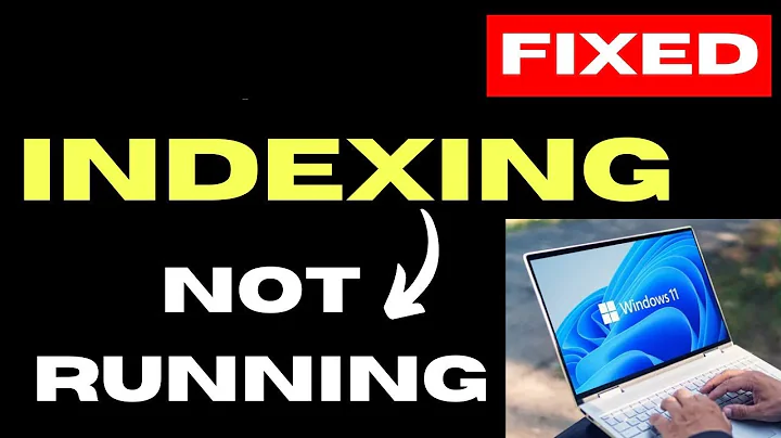 Windows Search and Indexing not running error on Windows 11 / 10 Fixed