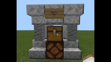 MailBox RedStone Tuorial for MineCraft Bedrock Realms