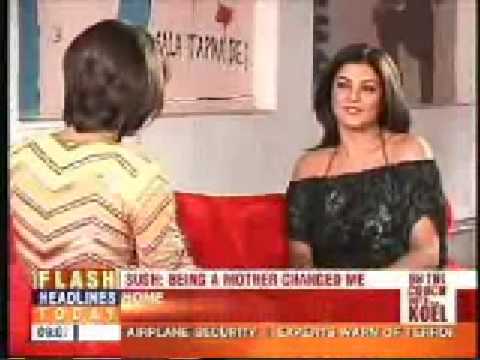 In an interview on the show On the Couch with Koel on Headlines Today, actor Sushmita Sen says she didn't want to get married to become a mother.