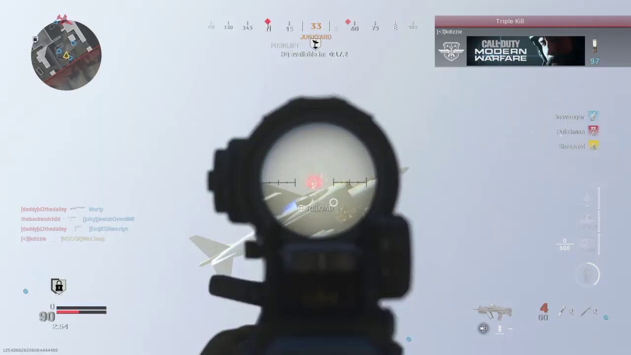 Modern Warfare "Shoot the ship"