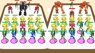 Merge Robots Army  - Trailer  - Android Gameplay screenshot 3