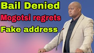 Brown Mogotsi Bail denied and now he faces problems in Jail.